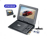 NVOX PD 795 przenośny odtwarzacz DVD 7" TV USB SD Gry - NVOX PD 795